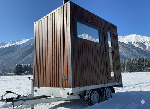 Mobile sauna - mobile-sauna, (fasssauna)